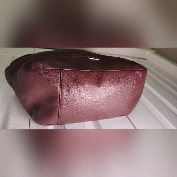 Coach Sienna Park Carrie Brown Shoulder bag Pebbled Leather 2013 Purse Hobo - Picture 3 of 15